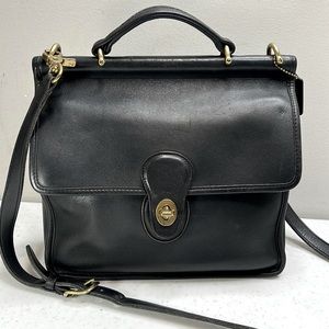 Coach Vintage Leather 9927 Willis Crossbody Bag